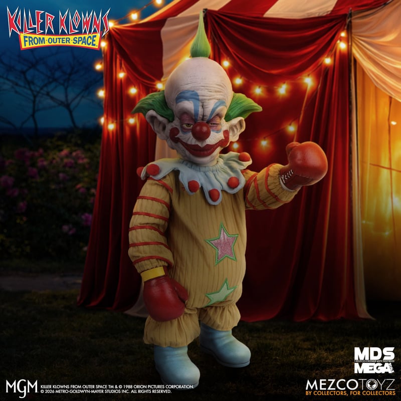 Killer Klowns from Outer Space: Shorty - 15" MDS Mega Scale Doll with Sound - Mezco Toyz
