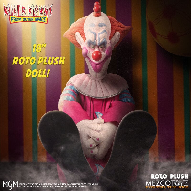 Killer Klowns from Outer Space: Slim - MDS 18" - Roto Plush - Mezco Toyz
