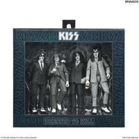 KISS: Dressed to Kill Album Cover - 7" Scale 4 Pack (Pre-Order) - NECA