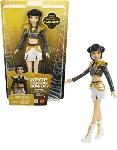 KPop Demon Hunters: Zoey - "Golden" Singing Doll - Mattel