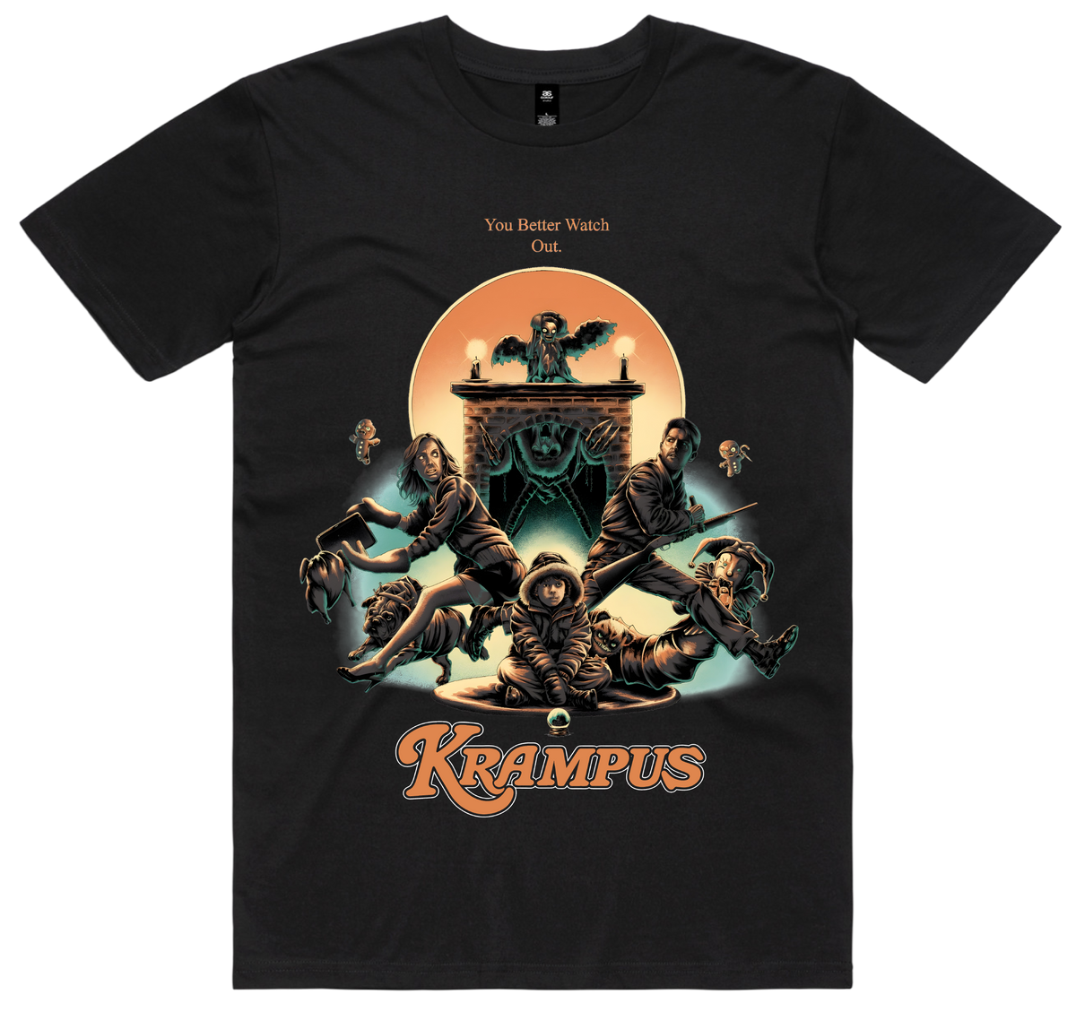 (Pre-Order) A Krampus Story - Black Premium Tee