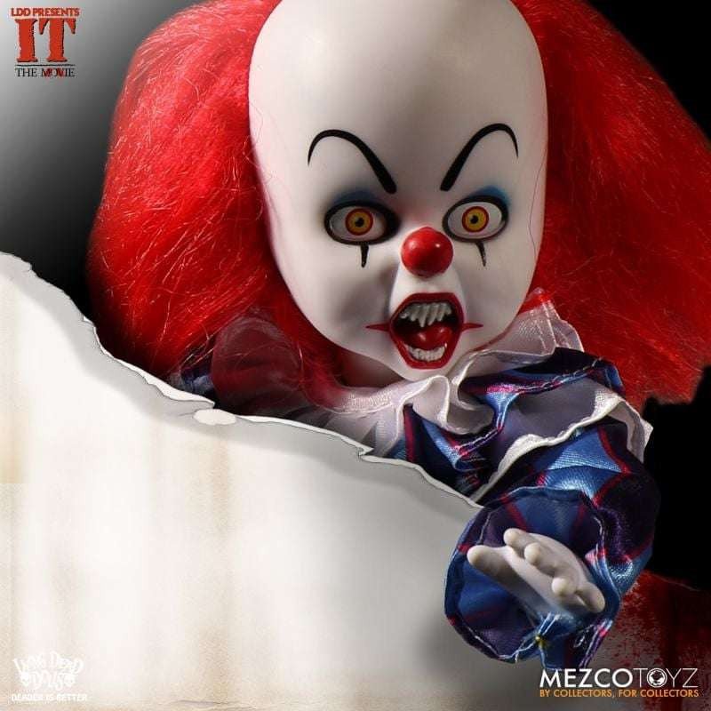 LDD Presents: IT (1990) Pennywise - Living Dead Doll - Mezco
