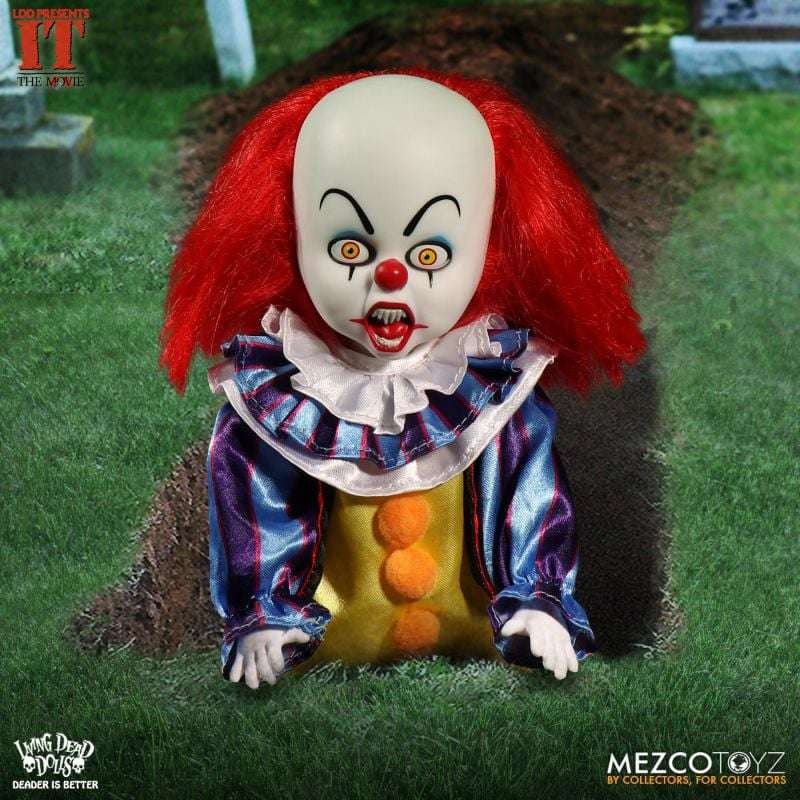 LDD Presents: IT (1990) Pennywise - Living Dead Doll - Mezco