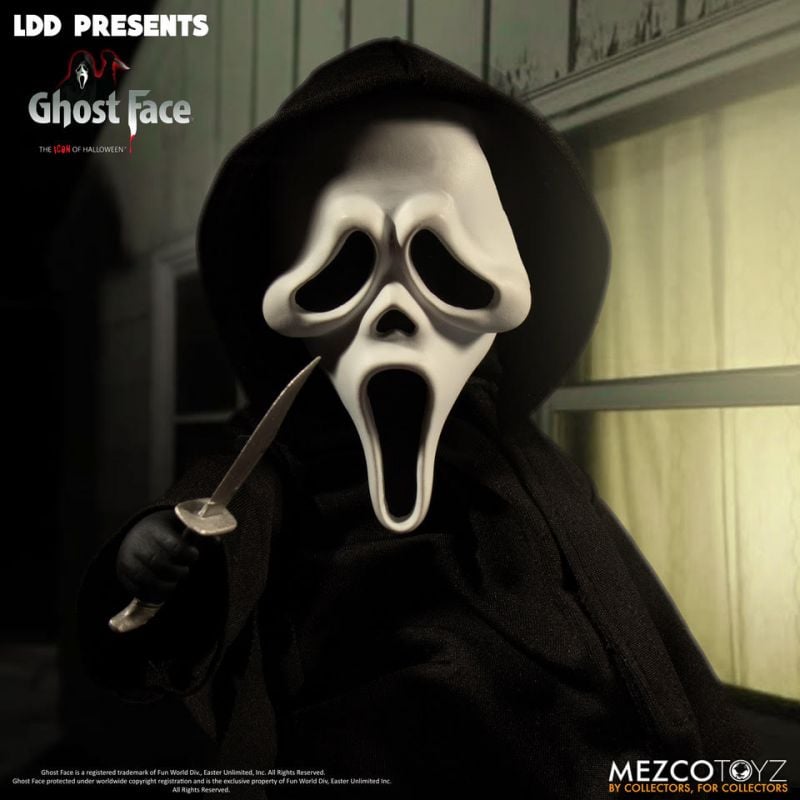 LDD Presents: Scream Ghost Face - 10" Living Dead Doll - Mezco Toyz