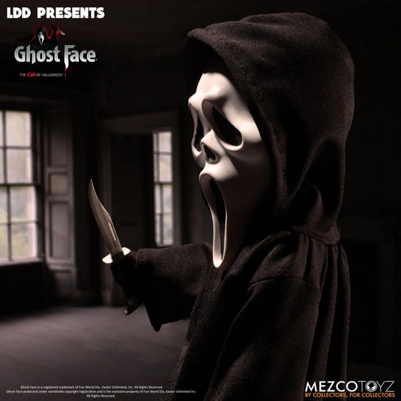 LDD Presents: Scream Ghost Face - 10" Living Dead Doll - Mezco Toyz