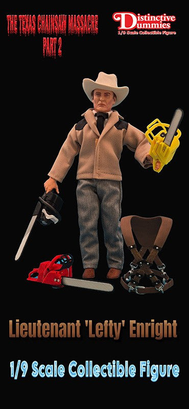 The Texas Chainsaw Massacre 2: Lt. 'Lefty' Enright - 1/9 Scale Distinctive Dummies