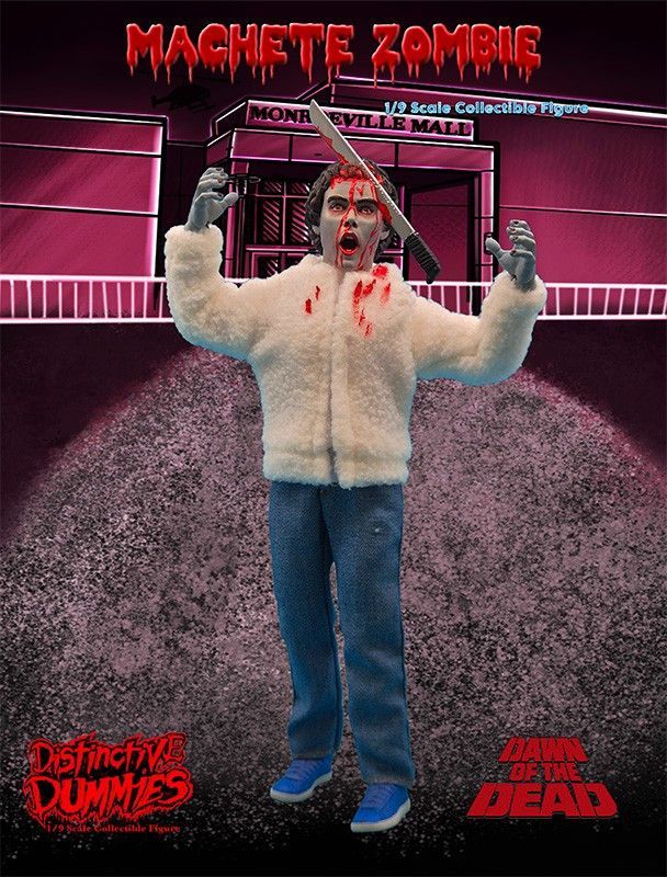 Dawn of the Dead: Machete Zombie - 1/9 Scale Distinctive Dummies