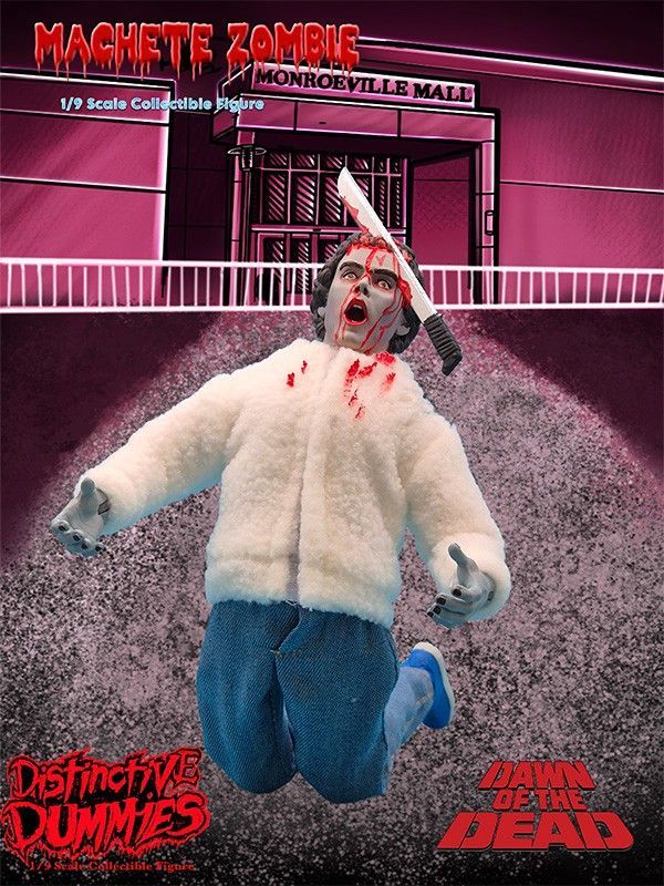 Dawn of the Dead: Machete Zombie - 1/9 Scale Distinctive Dummies