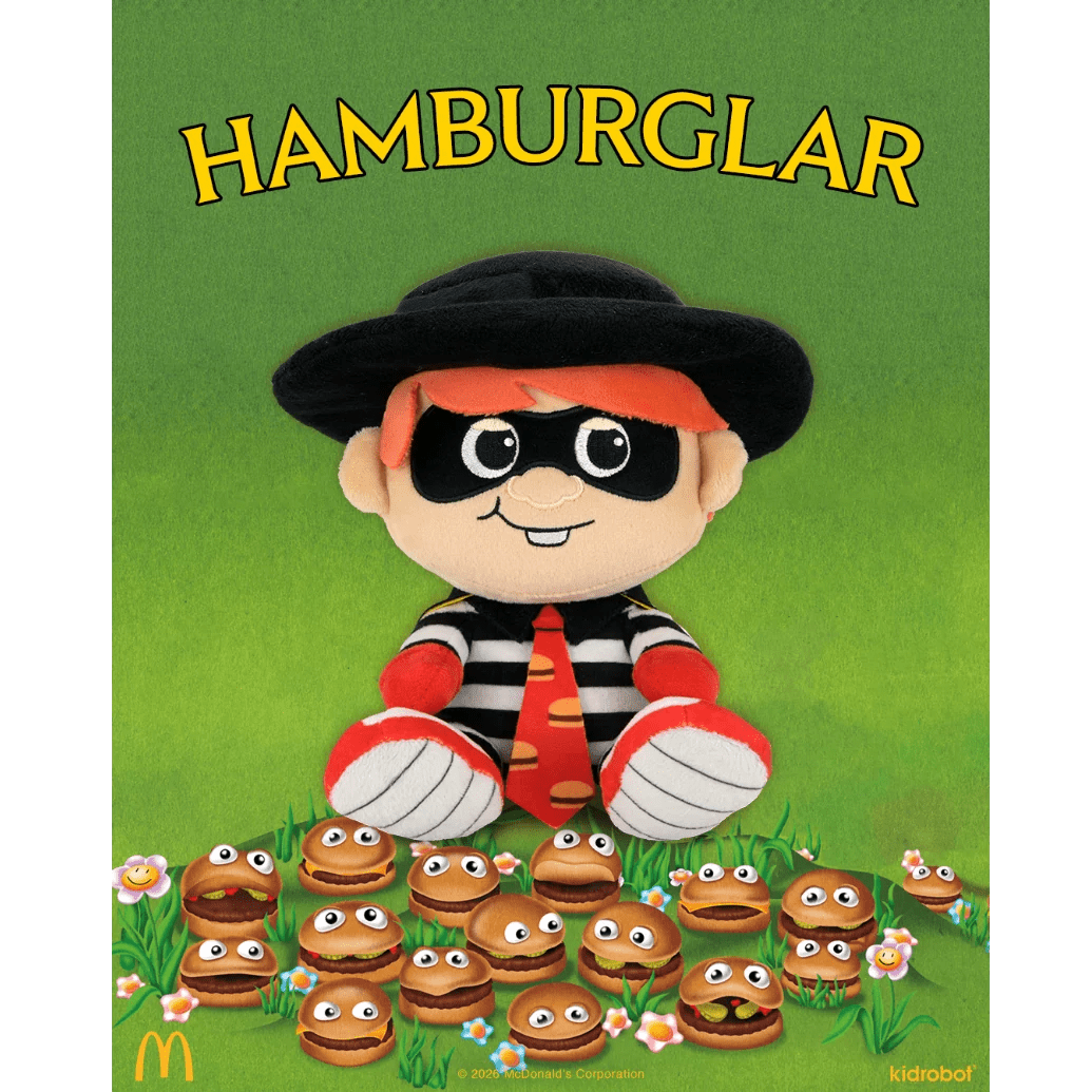 McDonald's: Hamburglar - Phunny Plush - Kidrobot