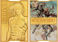 Metal Gear Solid 2 - 24K Gold Plated Raiden Ingot - Fanattik