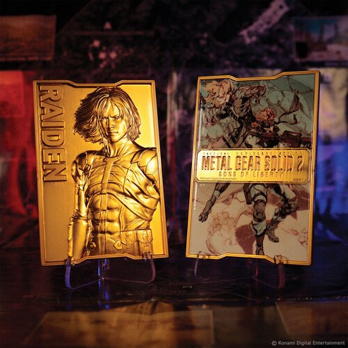 Metal Gear Solid 2 - 24K Gold Plated Raiden Ingot - Fanattik