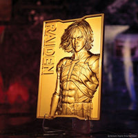Metal Gear Solid 2 - 24K Gold Plated Raiden Ingot - Fanattik