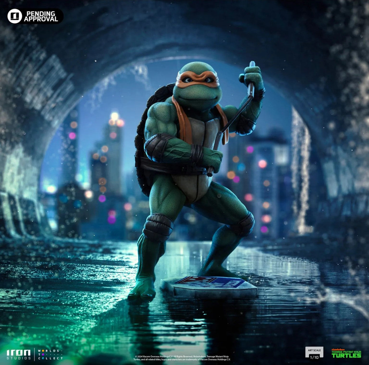 TMNT: Michelangelo - 1/10 Art Scale Statue