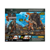 Monsterverse City: Battle Godzilla and Kong - 6" Action Figure 2 Pack - Playmates