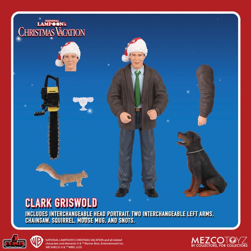 National Lampoon's Christmas Vacation: Clark Griswold - 5 Points Figure - Mezco Toyz