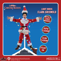 National Lampoon's Christmas Vacation: Light Shock Clark Griswold - 5 Points Figure - Mezco Toyz