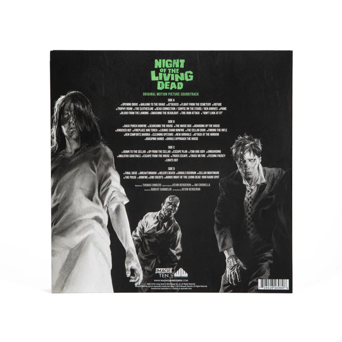 Night of the Living Dead - Vinyl Record - Waxwork Records – The