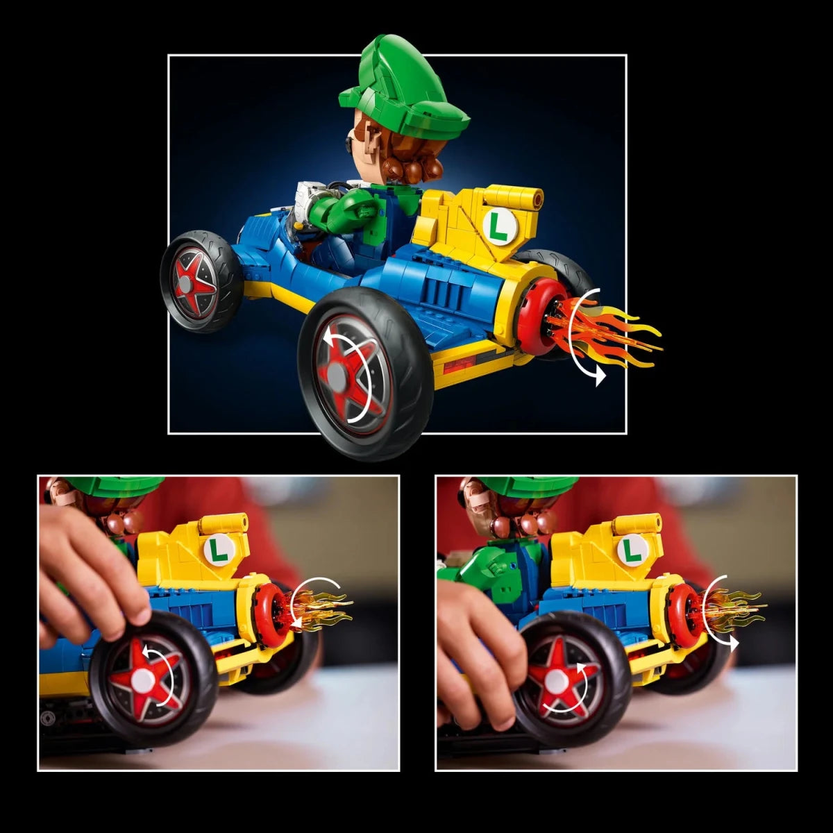 Nintendo Mario Kart - Luigi and Mach 8 - Lego Set 72050 - LEGO