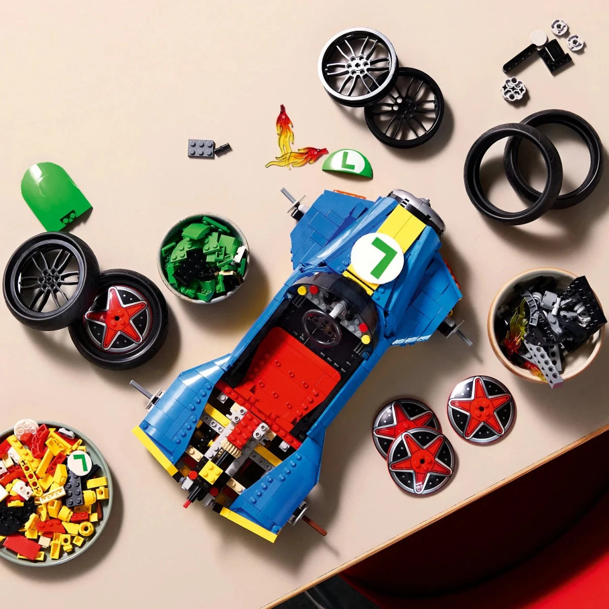 Nintendo Mario Kart - Luigi and Mach 8 - Lego Set 72050 - LEGO