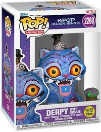 Pop! Animation: KPop Demon Hunters - Derpy with Sussie Glow in the Dark - Vinyl Figure 2260 - Funko