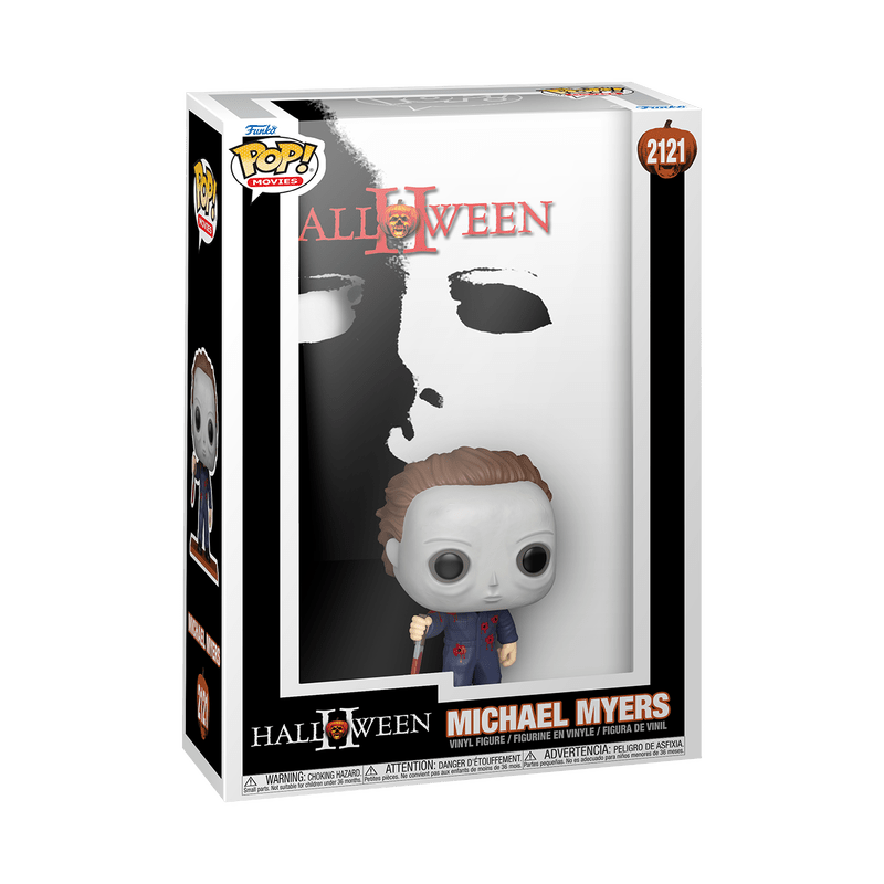 Funko - Pop! Movies: Halloween II - Michael Myers Movie Cover Vinyl Figure #2121 (Pre-Order)