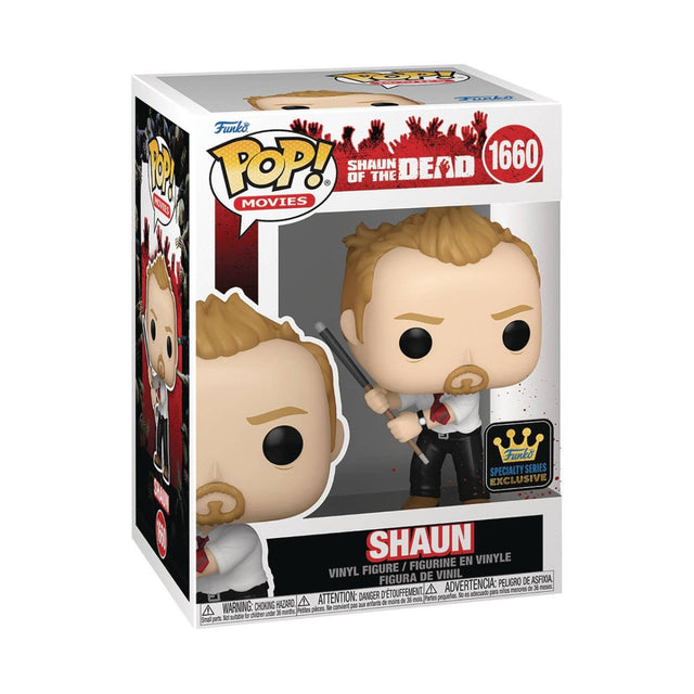 Pop! Movies: Shaun of the Dead - Shaun - Vinyl Figure #1660 - The Last Toy Store