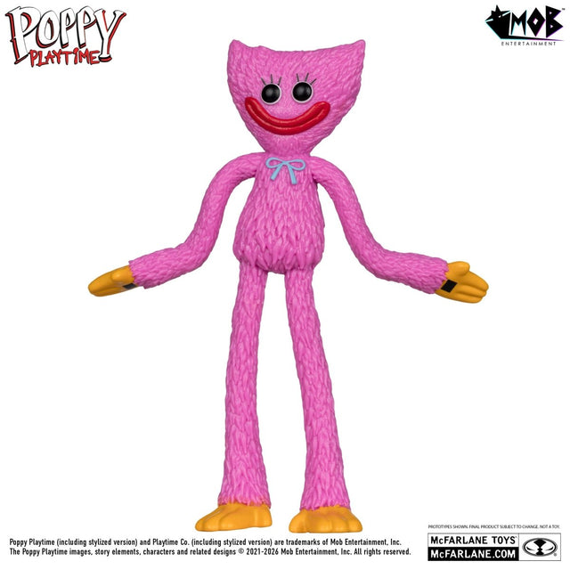 Poppy Playtime: Kissy Missy - 4.5" Bendable Figure - McFarlane Toys