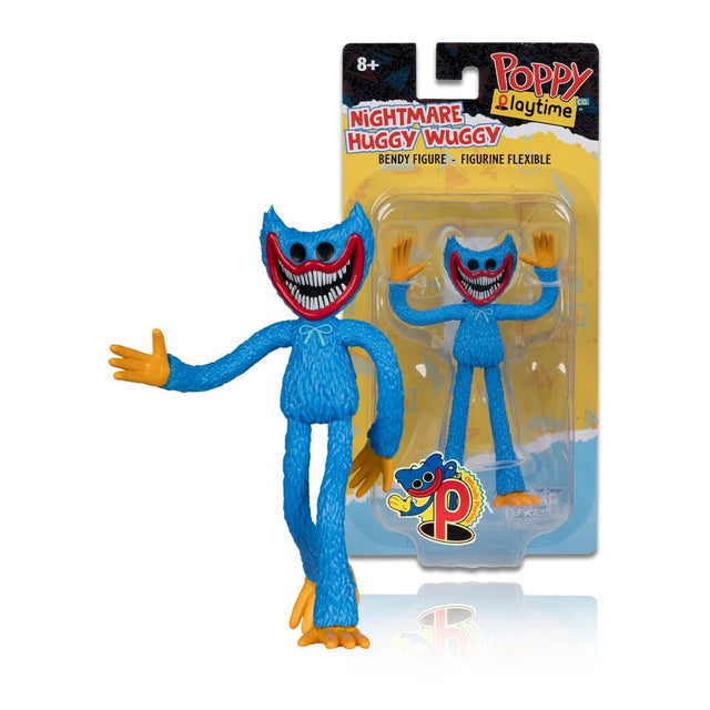 McFarlane Toys - Poppy Playtime: Nightmare Huggy Wuggy - 4.5" Bendable Figure Wave 2