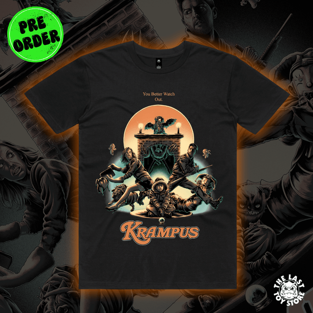 The Last Toy Store - (Pre-Order) A Krampus Story - Black Premium Tee