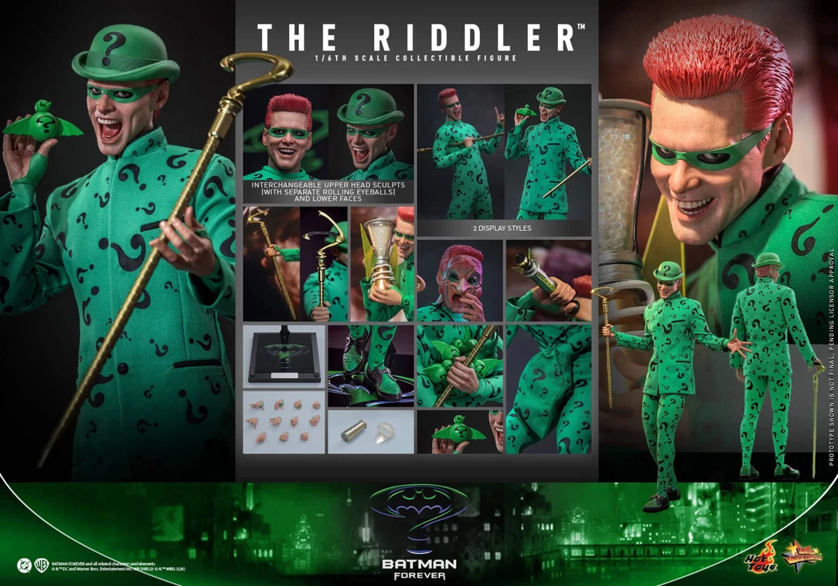 Hot Toys - (Pre-Order) Batman Forever: The Riddler - 1/6 Scale Figure