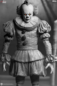NECA - (Pre-Order) IT: Welcome to Derry: Ultimate Black and White Pennywise - 7" Scale Figure