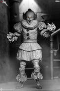 NECA - (Pre-Order) IT: Welcome to Derry: Ultimate Black and White Pennywise - 7" Scale Figure