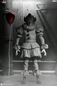 NECA - (Pre-Order) IT: Welcome to Derry: Ultimate Black and White Pennywise - 7" Scale Figure