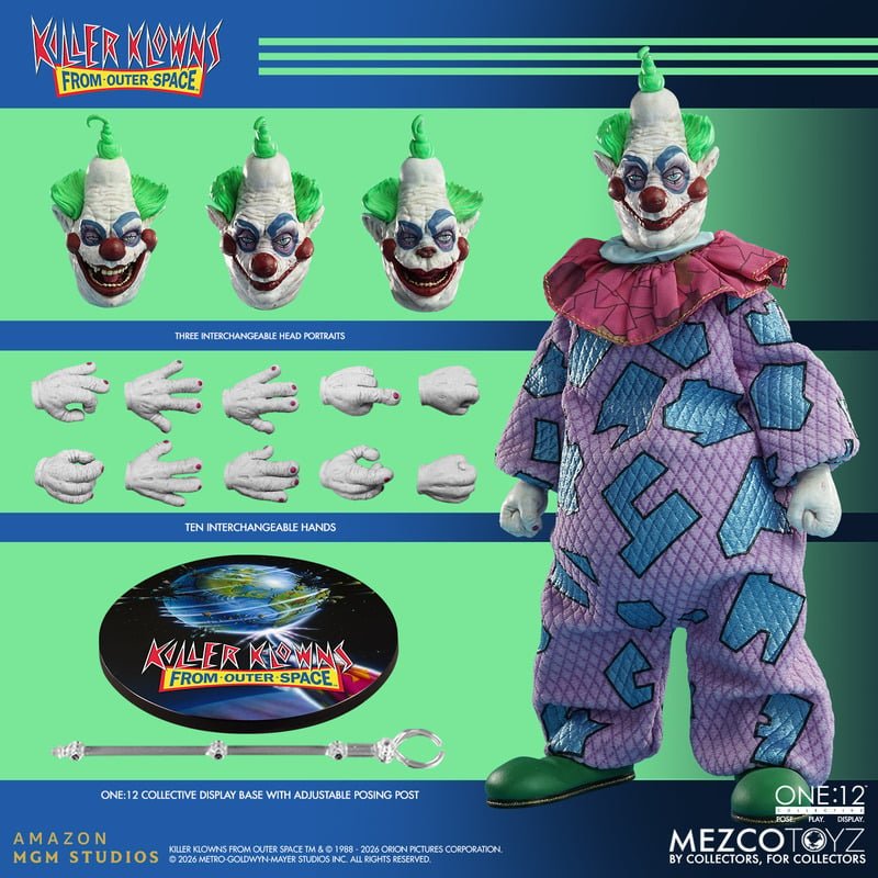 Mezco Toyz - (Pre-Order) Killer Klowns from Outer Space: Jumbo - One:12 Collective Action Figure
