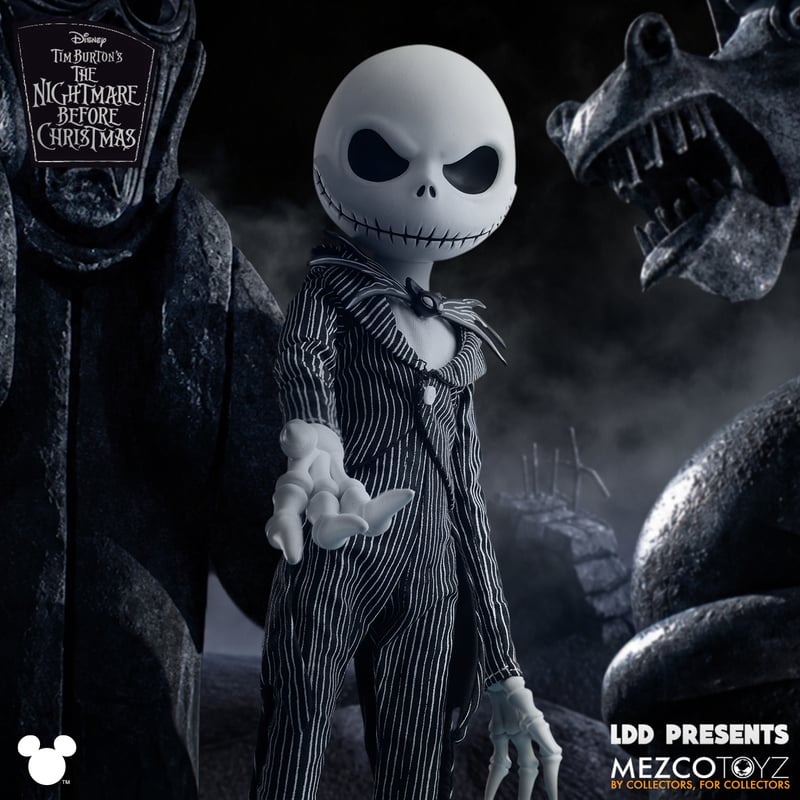 Mezco Toyz - (Pre-Order) LDD Presents: The Nightmare Before Christmas - Jack Skellington - 10" Living Dead Doll