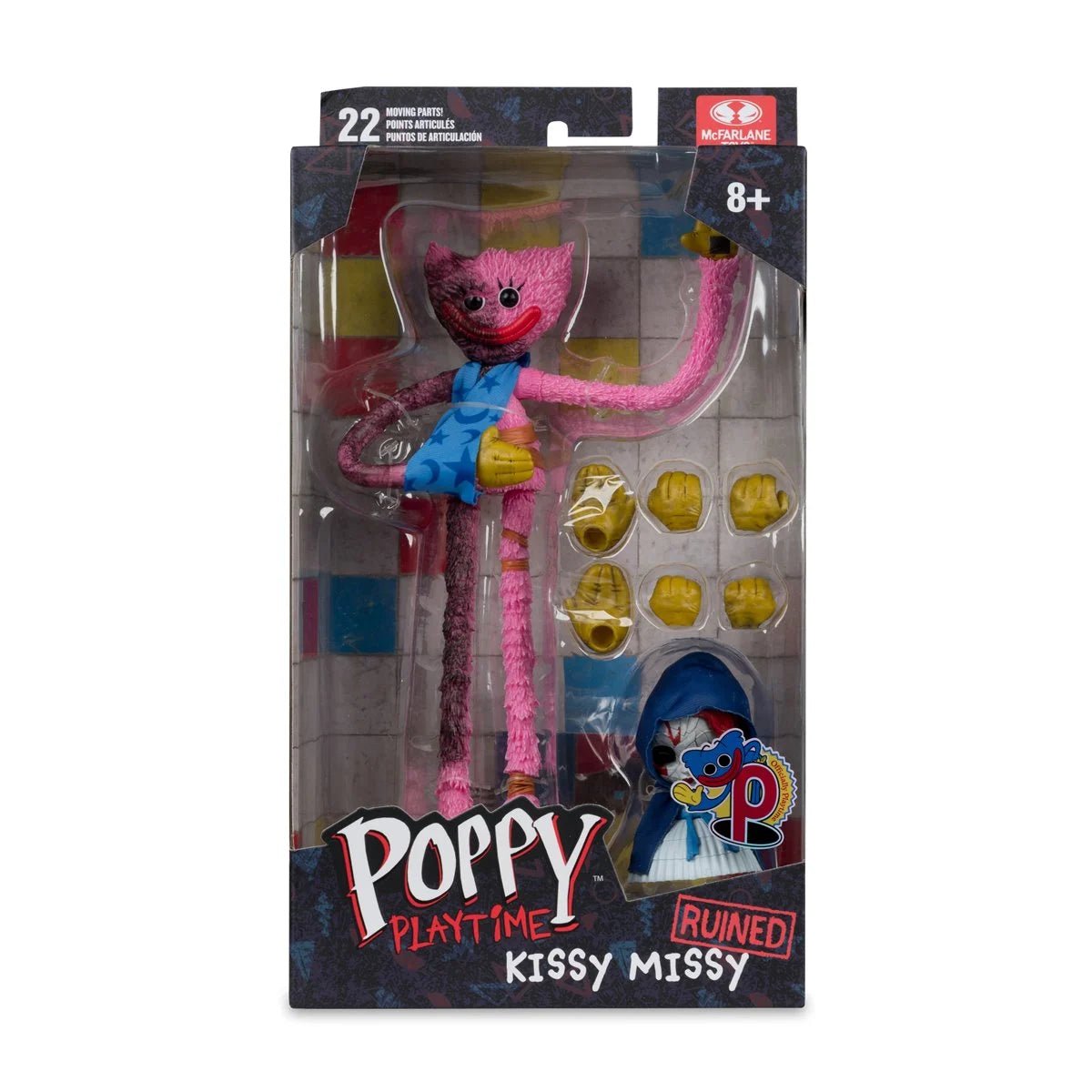 McFarlane Toys - ( Pre-Order) Poppy Playtime: Kissy Missy Ruined - 7" Scale Action Figure