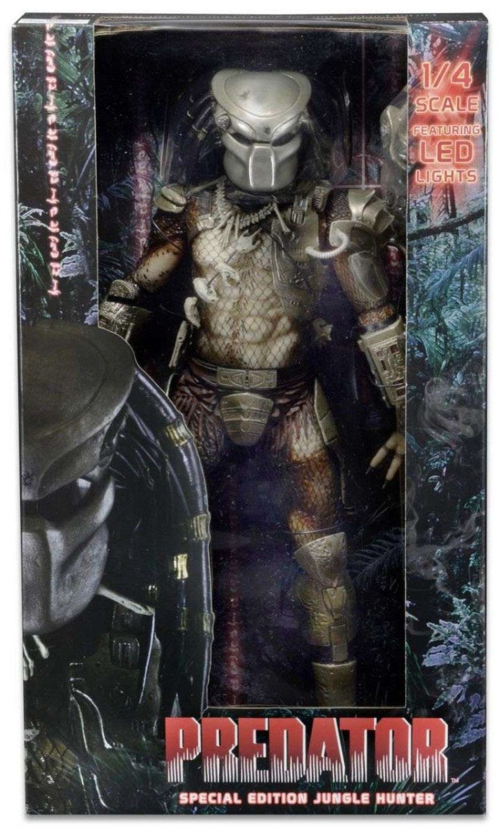 「1/4 ジャングルハンター・プレデター with LEDライト」ネカ 再生産/パッケージダメージあり】PREDATOR/ ジャングルハンター
