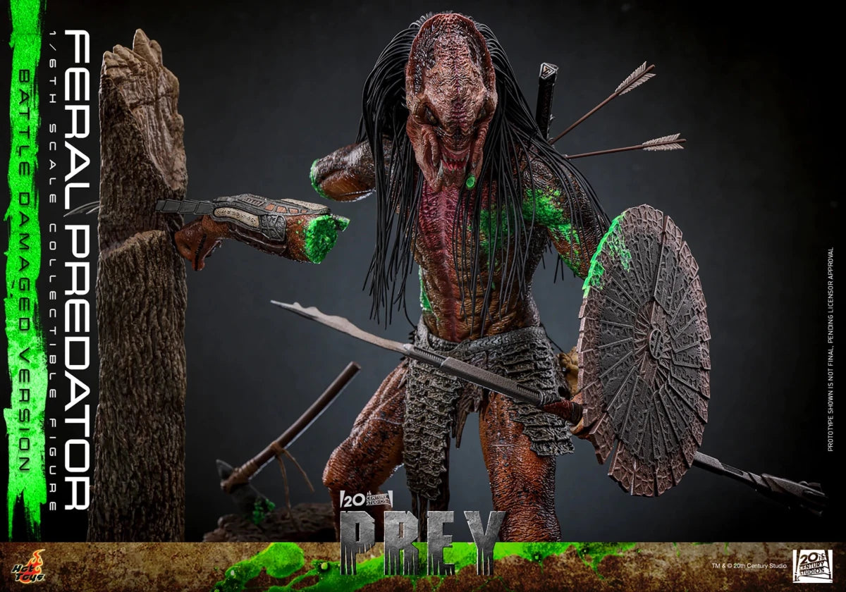 Prey: Battle Damaged Feral Predator - 1/6 Scale Figure (Pre-Order) - Hot Toys