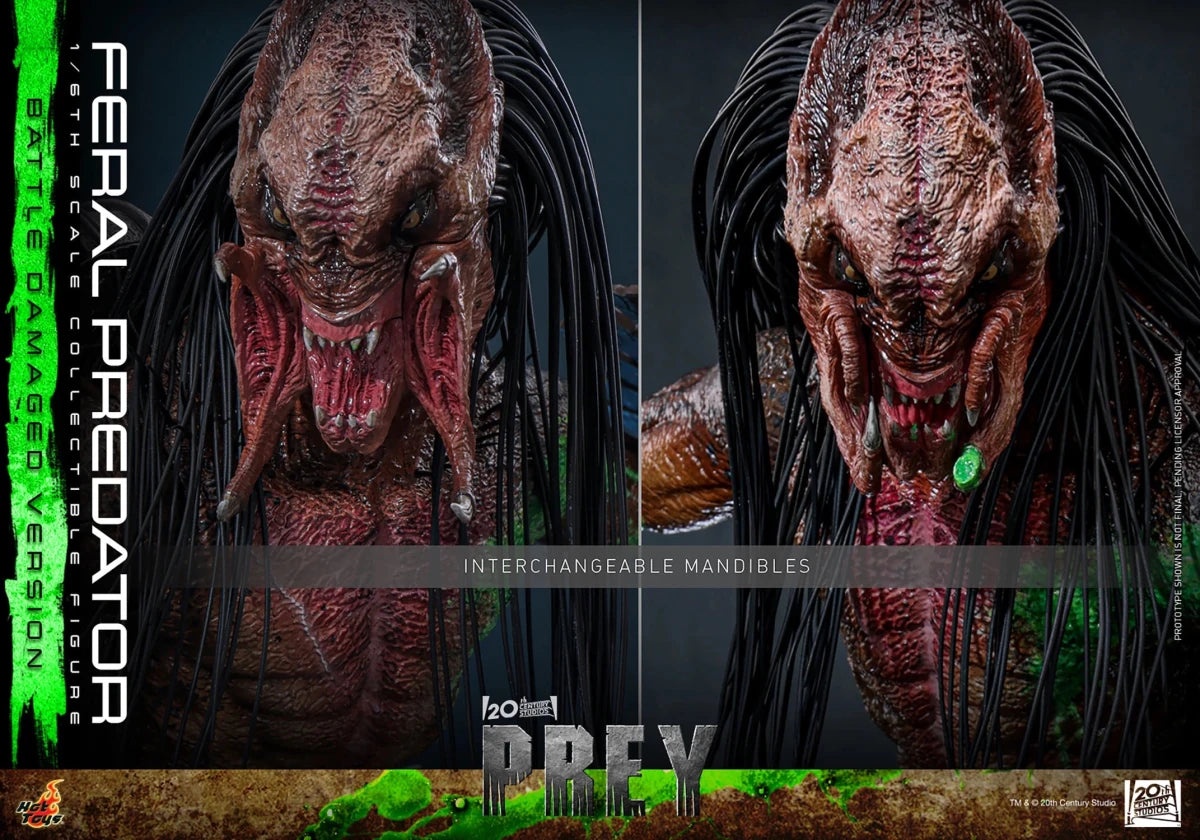 Prey: Battle Damaged Feral Predator - 1/6 Scale Figure (Pre-Order) - Hot Toys