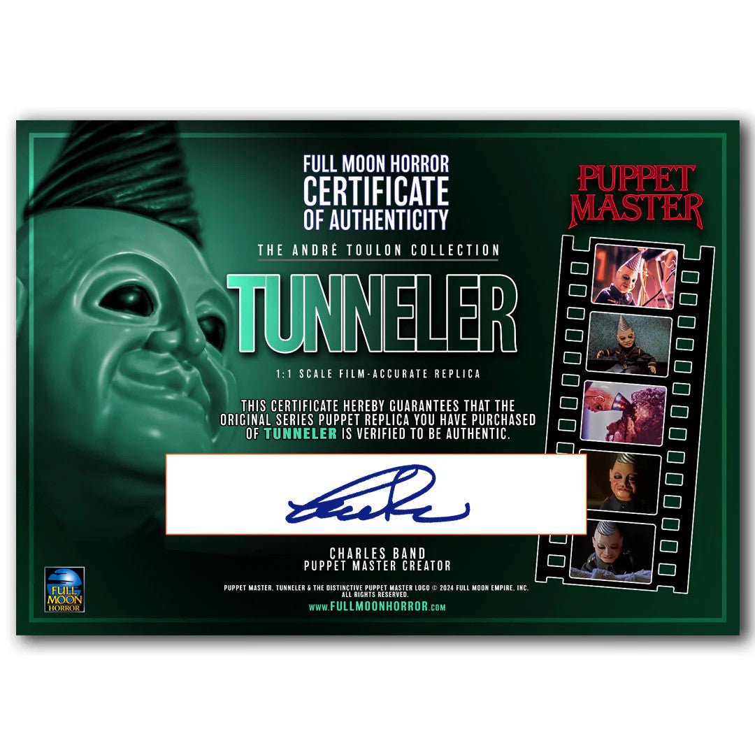 Puppet Master Tunneler 1:1 Replica Horror Toy Collectible – The