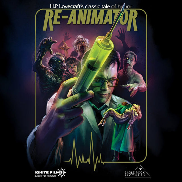 Re - Animator (40th Anniversary) - 4K Ultra HD + Blu - ray 2 - Disc Standard Special Edition - DVD/Blu - ray/VHS