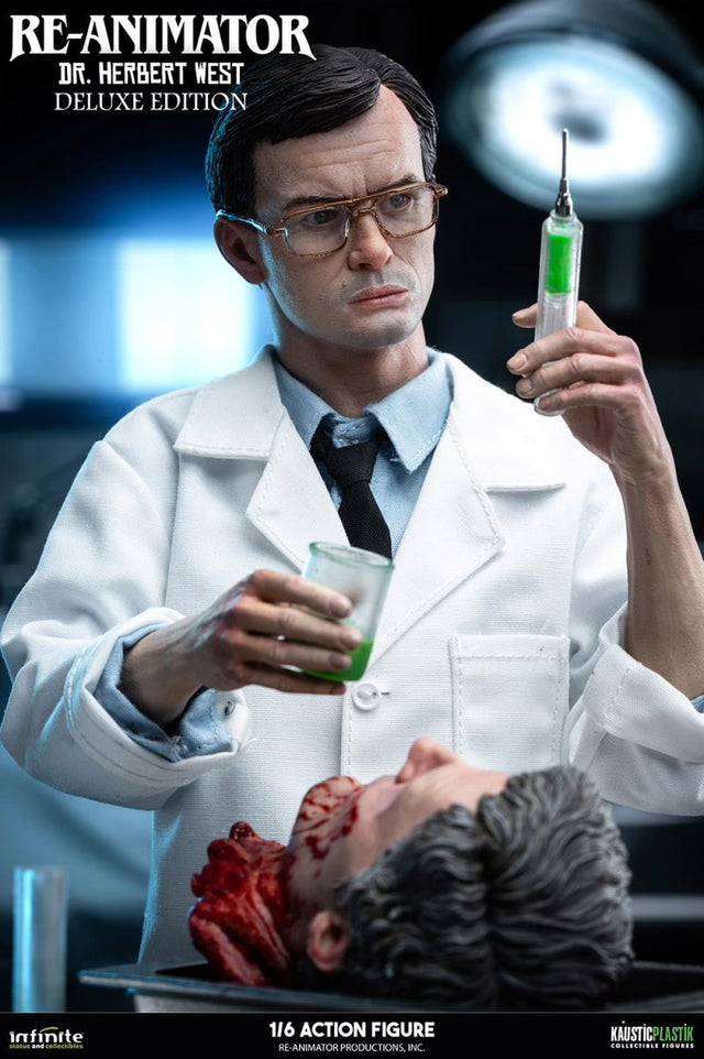 Re - Animator: Doctor Herbert West - Deluxe 1/6 Scale Figure - Infinite Statue X Kaustic Plastik