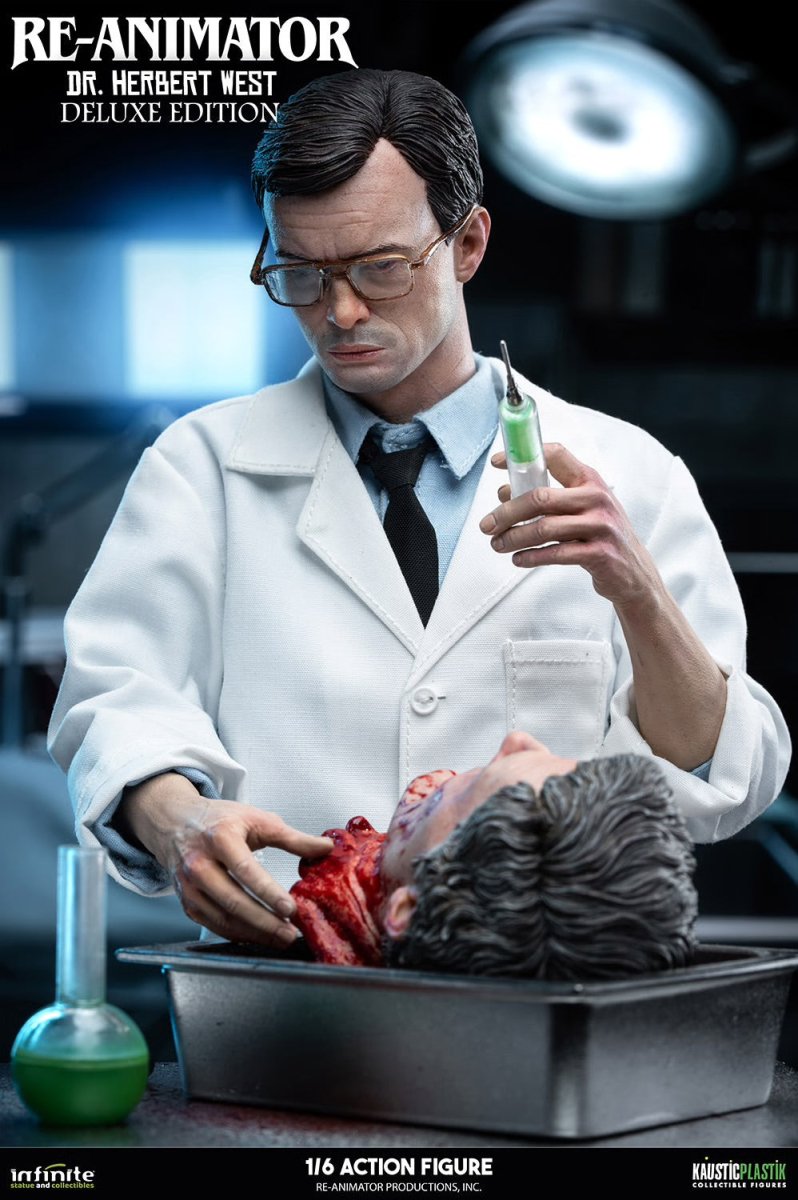 Re - Animator: Doctor Herbert West - Deluxe 1/6 Scale Figure - Infinite Statue X Kaustic Plastik