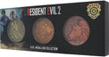 Resident Evil 2 - Medallion Set of 3 (U.S. Variant) - Fanattik