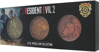 Resident Evil 2 - Medallion Set of 3 (U.S. Variant) - Fanattik