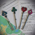 Resident Evil 2 - R.P.D. Card Suit Key Set (U.S. Variant) - Fanattik