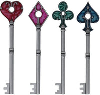 Resident Evil 2 - R.P.D. Card Suit Key Set (U.S. Variant) - Fanattik