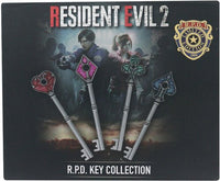 Resident Evil 2 - R.P.D. Card Suit Key Set (U.S. Variant) - Fanattik