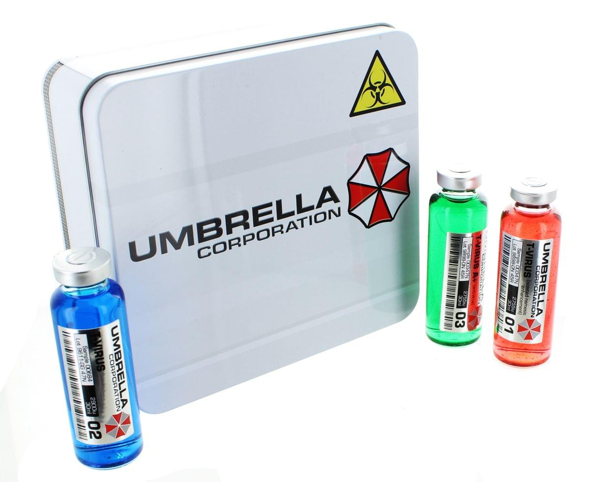 Resident Evil: 3 Vial T - Virus Vaccine Set - Prop Replica - Fourth Castle Micromedia