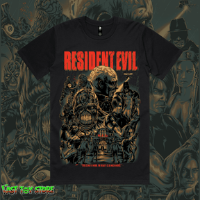 Resident Evil - Black Premium Tee (Pre - Order) - The Last Toy Store